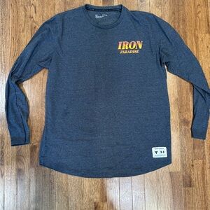 Project Rock Iron Parade Long Sleeve Graphic Tee